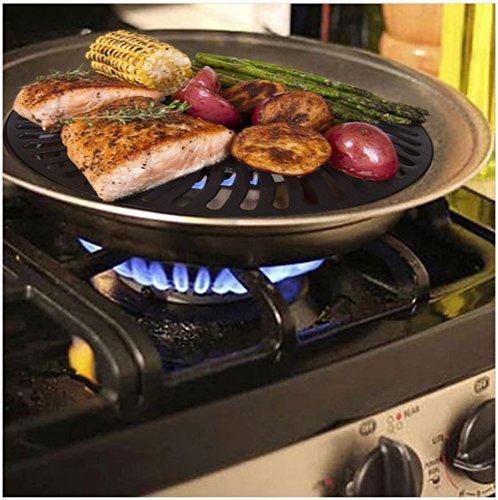 Stove Top Grill Pan - Smokeless Nonstick Indoor Grill Plate for