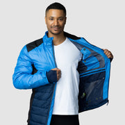 EcoDown Jacket - Men Blue - Mercantile Mountain