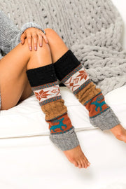 Nordic Snowflake Leg Warmers - Mercantile Mountain