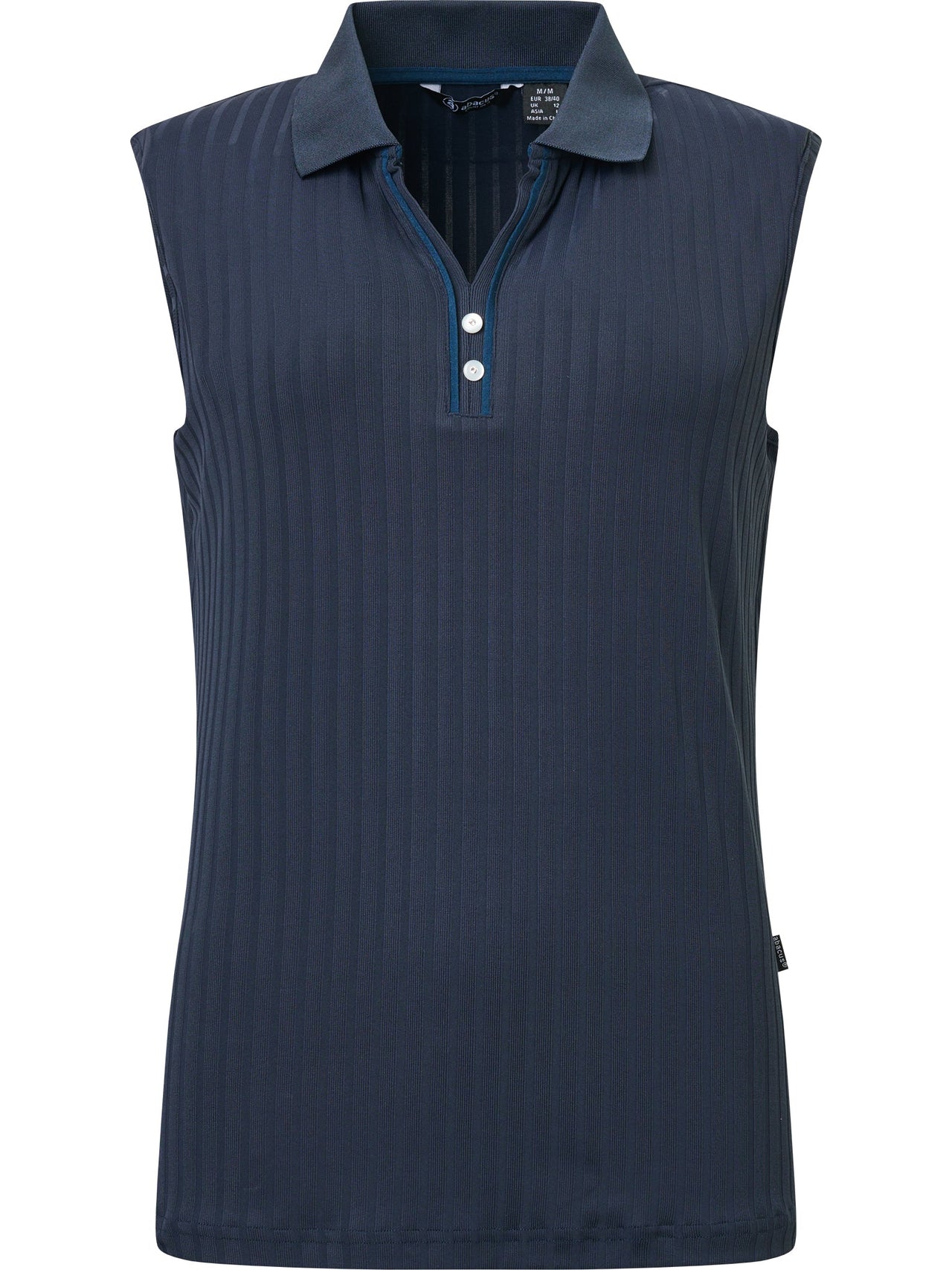 Women Pebble sleeveless Polo - Mercantile Mountain