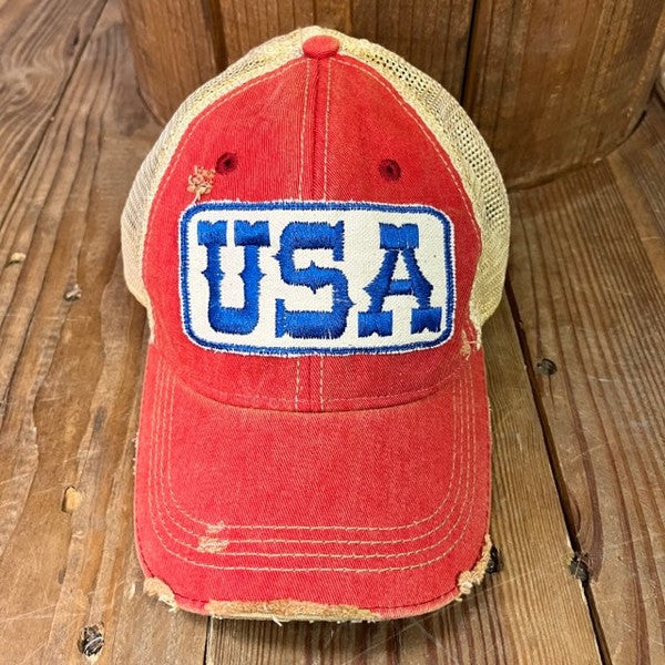 USA Hat - Mercantile Mountain