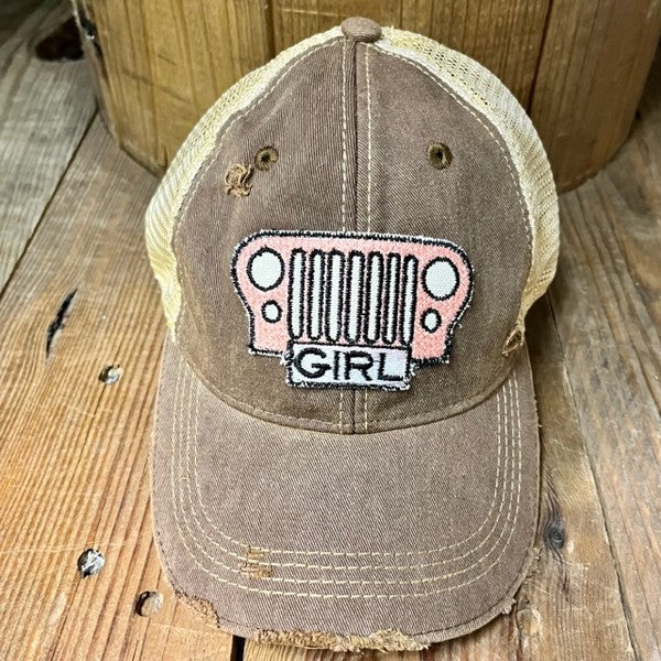 Jeep Girl Hat - Mercantile Mountain