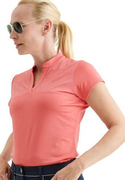 Women Lisa Cup sleeve Polo - Mercantile Mountain