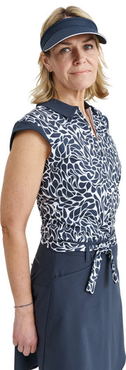 Women Lily sleeveless polo - Mercantile Mountain