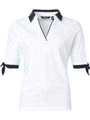 Women Lily half sleeve polo - Mercantile Mountain