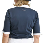 Women Lily half sleeve polo - Mercantile Mountain