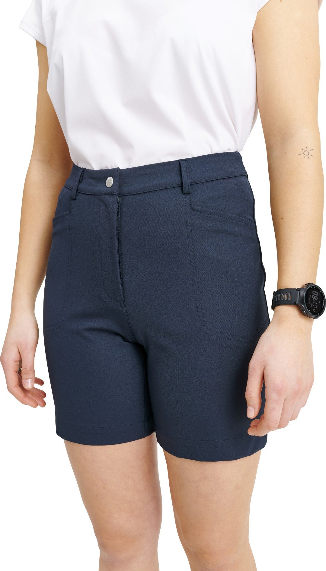 Women Elite Shorts (high waist)-4-ways stretch - Mercantile Mountain