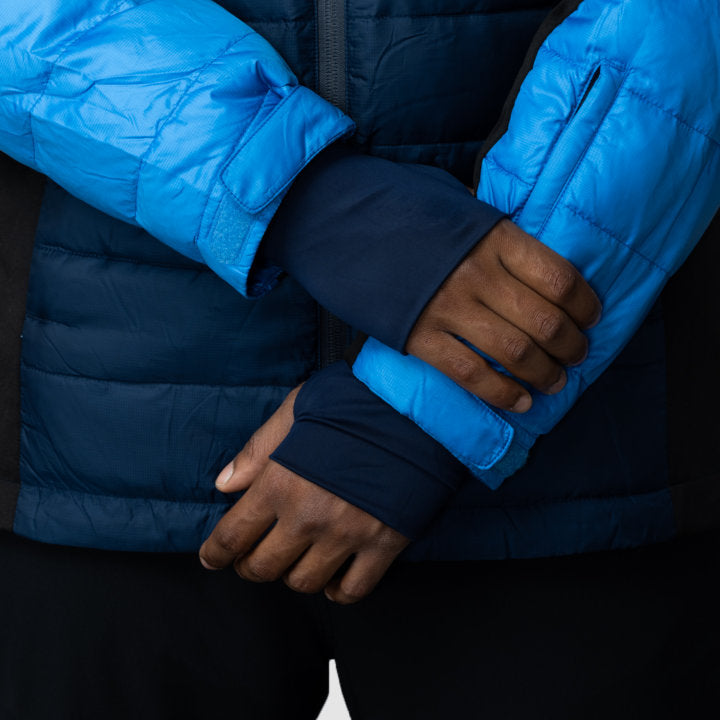 EcoDown Jacket - Men Blue - Mercantile Mountain