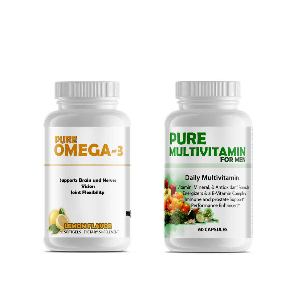 Bundled: Multivitamins + Omega 3