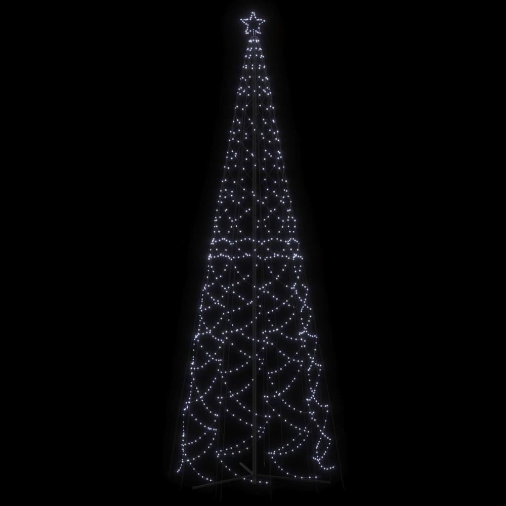 Christmas Cone Tree Cold White 1400 LEDs 5x16 ft