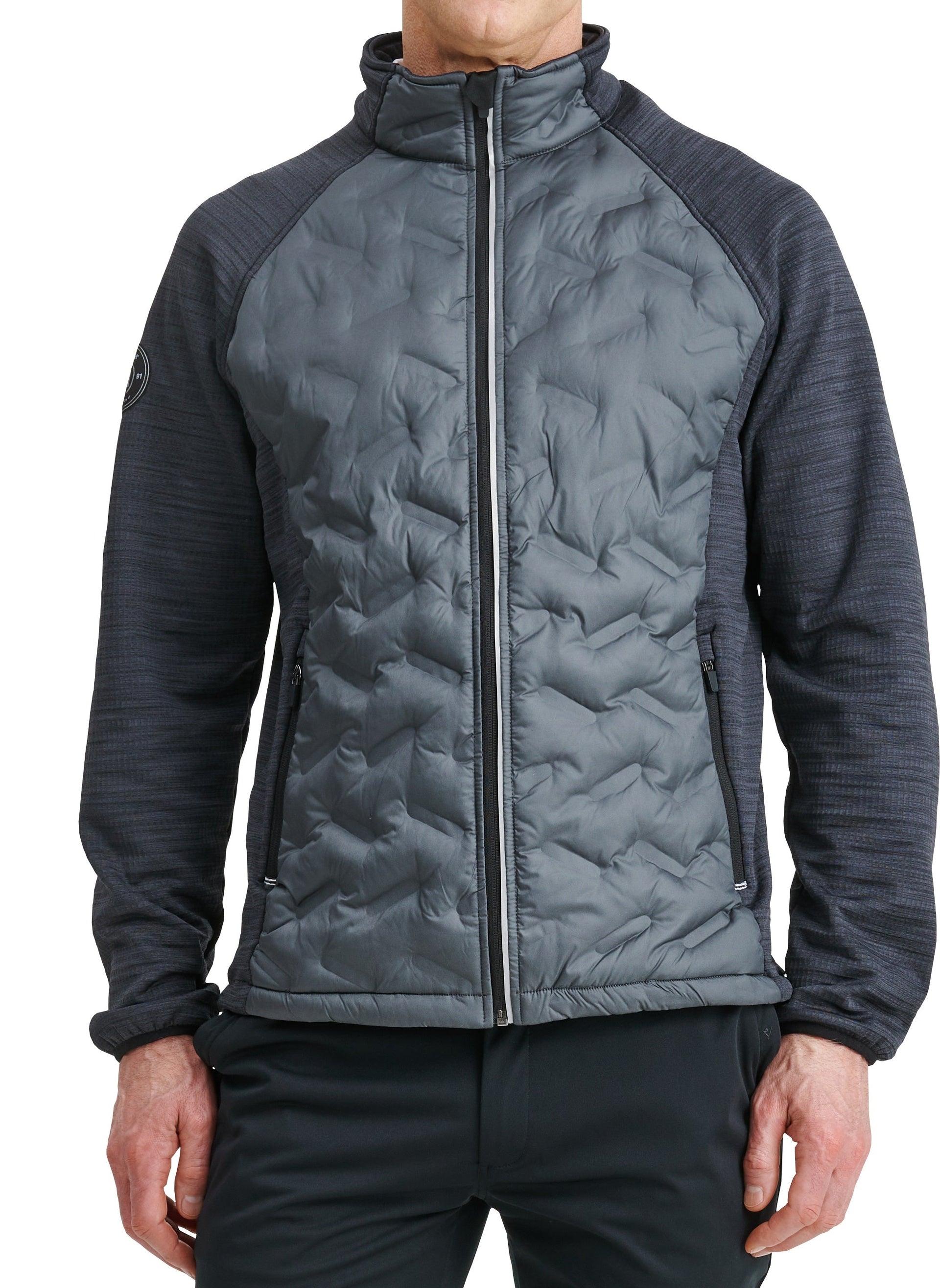 Men Elgin wind and warm hybrid jacket - Mercantile Mountain