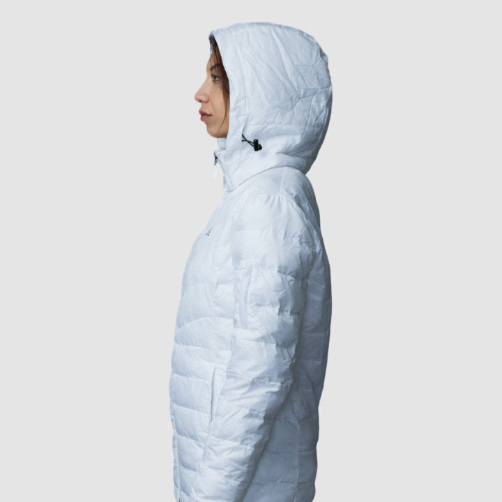 EcoDown Jacket - Woman Glacier - Mercantile Mountain