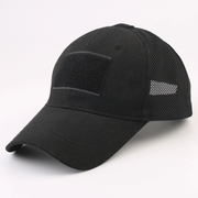 Tactical-Style Patch Hat with Adjustable Strap - Mercantile Mountain