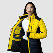 EcoDown Jacket - Women Yellow - Mercantile Mountain