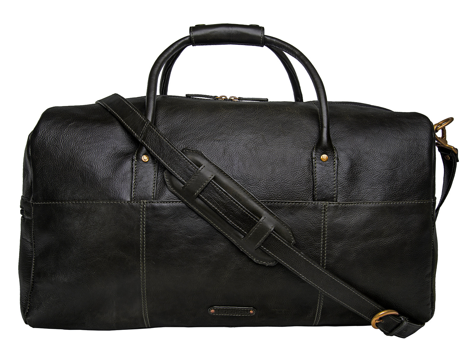 Hidesign Charles Leather Cabin Travel Duffle Weekend Bag - Mercantile Mountain