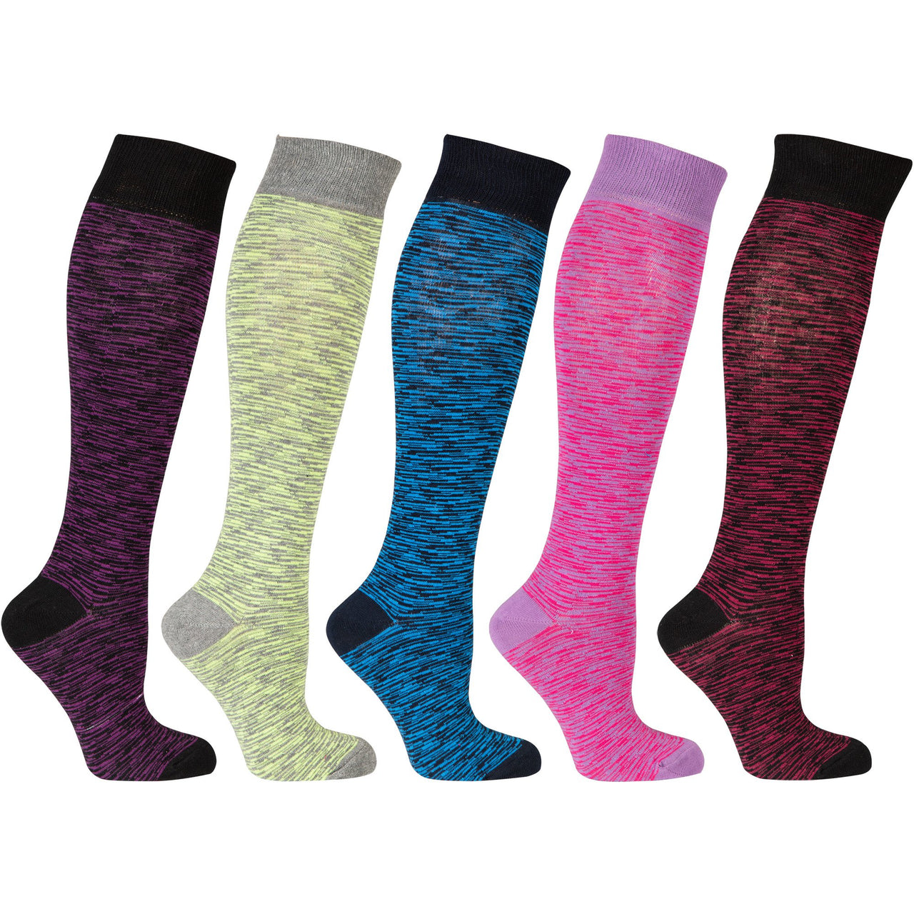 Women's Grizzled Knee High Socks Set - Mercantile Mountain