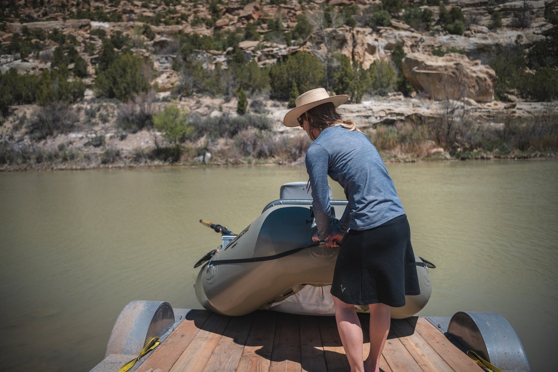 Women's Mesh Swift Water Skirt - Mercantile Mountain