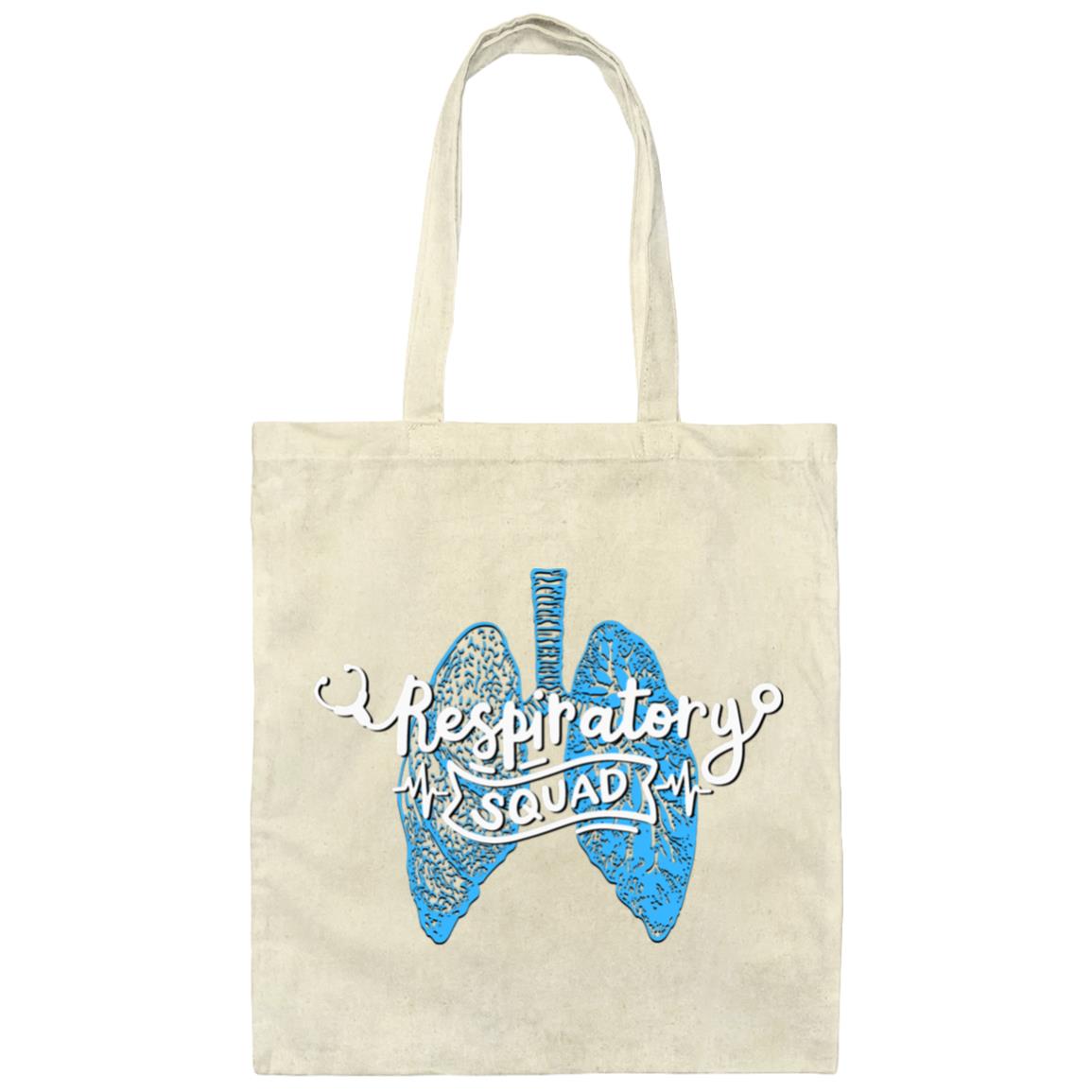 Respiratory Squad Canvas Tote Bag - Mercantile Mountain