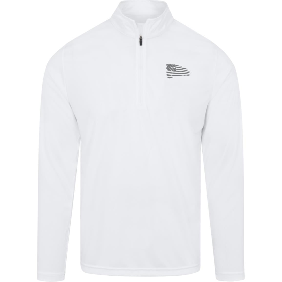 Distressed Flag Mens Zone Quarter Zip