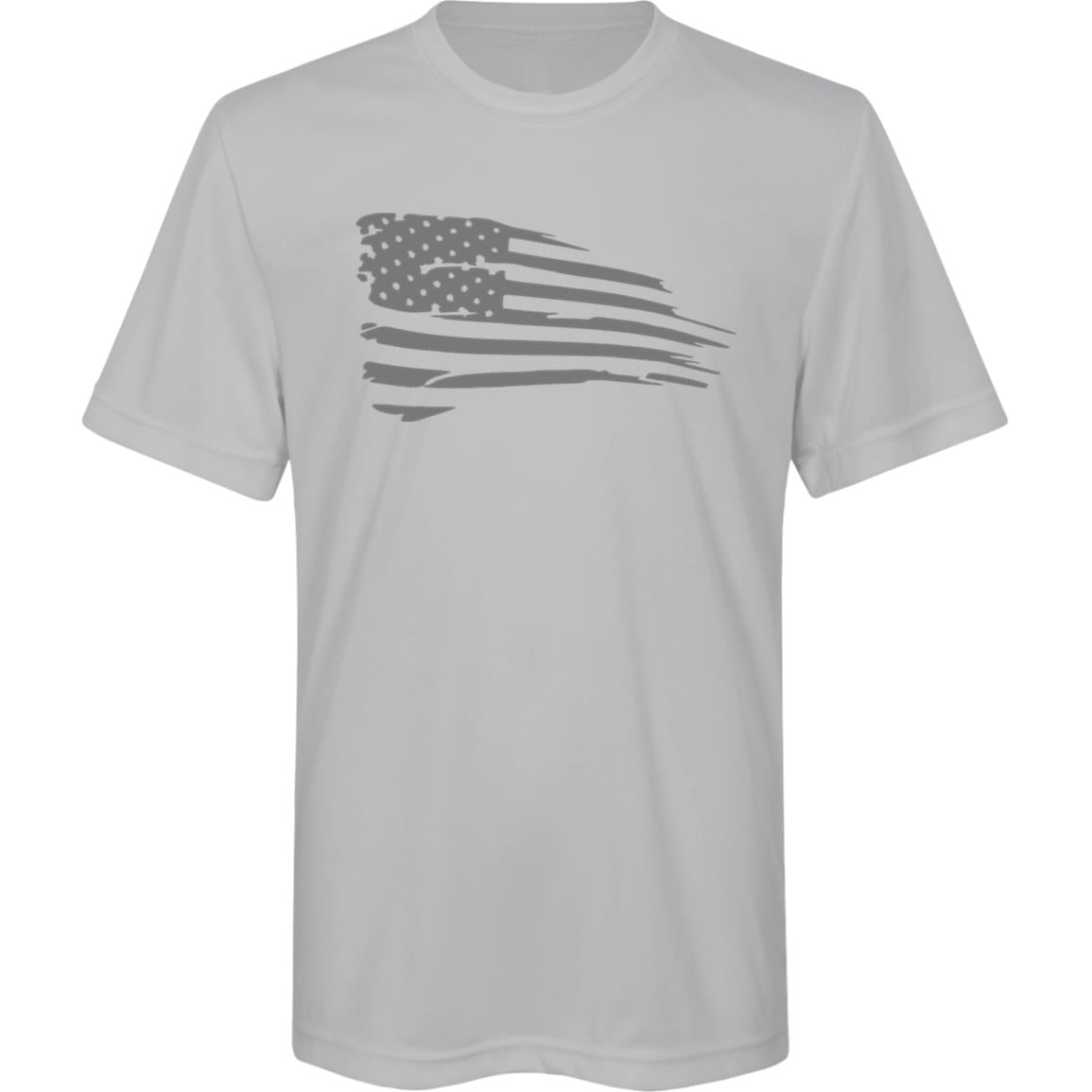 Distressed Flag Kids Zone Tee