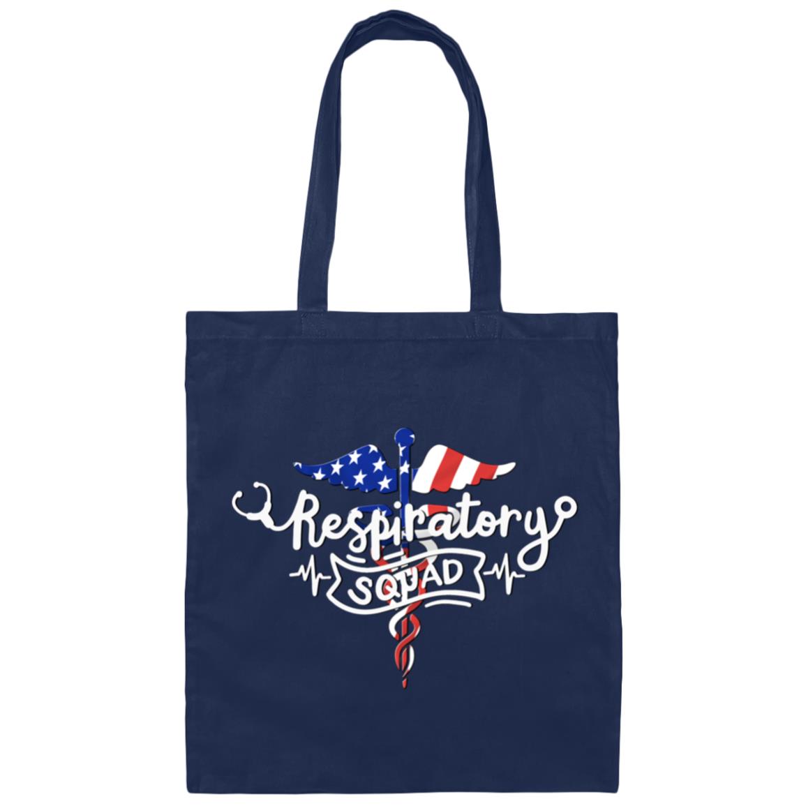 Respiratory Squad Canvas Tote Bag - Mercantile Mountain