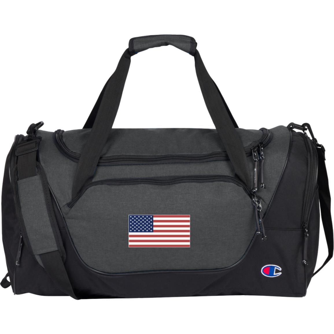 Champion Duffel American Flag