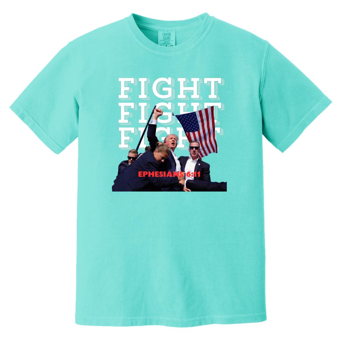 Trump Fight USA Made Garment-Dyed T-Shirt