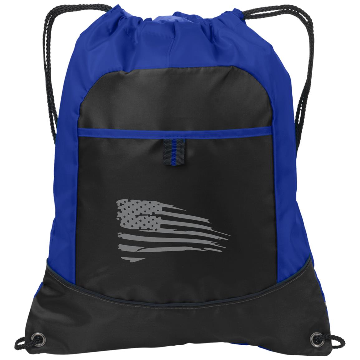 Distress Flag Pocket Cinch Pack - Mercantile Mountain