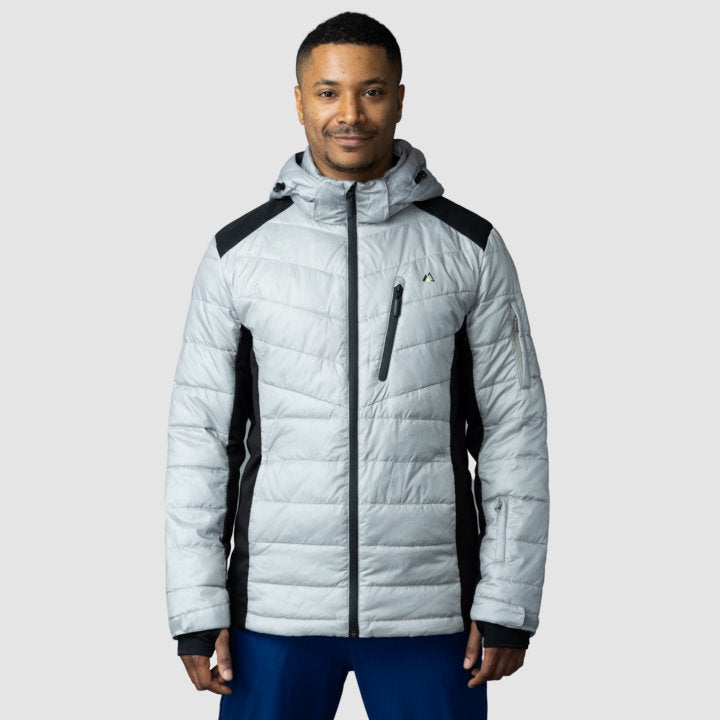 EcoDown Jacket - Men Gray - Mercantile Mountain