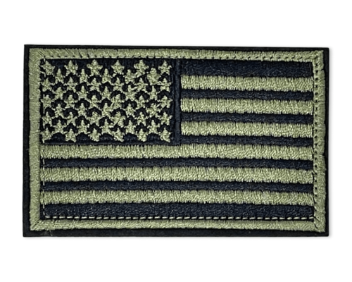 USA Flag Patch with Velcro Backing - Mercantile Mountain