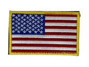 USA Flag Patch with Velcro Backing - Mercantile Mountain