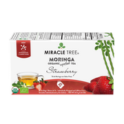 Miracle Tree's Organic Moringa Tea, Strawberry - Mercantile Mountain