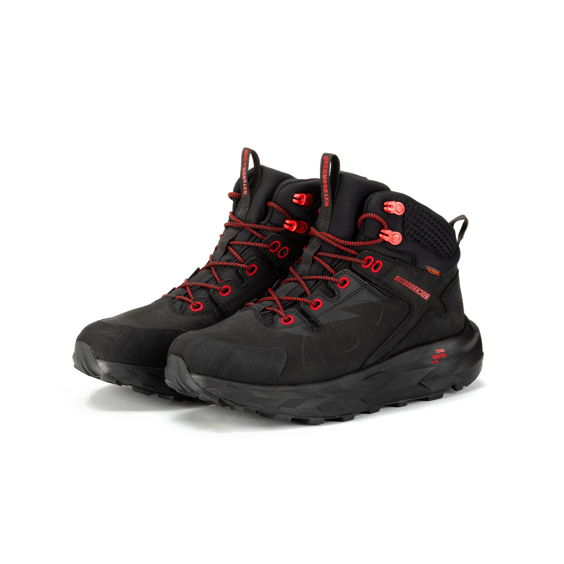 ROCKROOSTER Farmington Black 6 Inch Waterproof Hiking Boots with - Mercantile Mountain