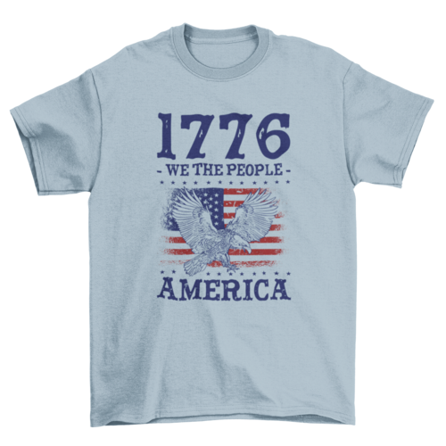 1776 America patriotic t-shirt - Mercantile Mountain