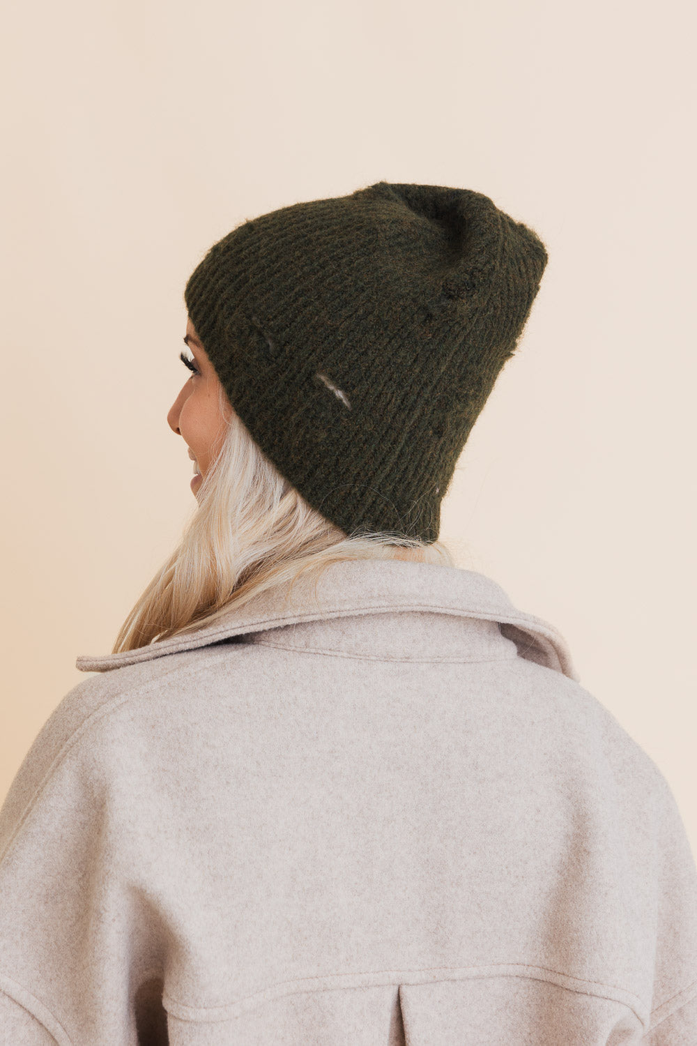 Rugged Edge Distressed Knit Beanie - Mercantile Mountain