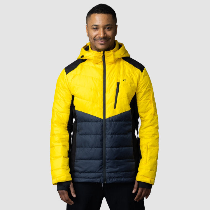 EcoDown Jacket - Men Yellow - Mercantile Mountain