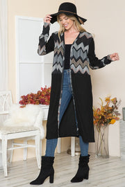 Mixed Media Maxi Cardigan - Mercantile Mountain