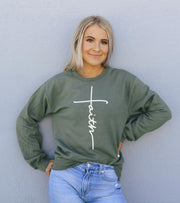 Faith Sweatshirt - Mercantile Mountain