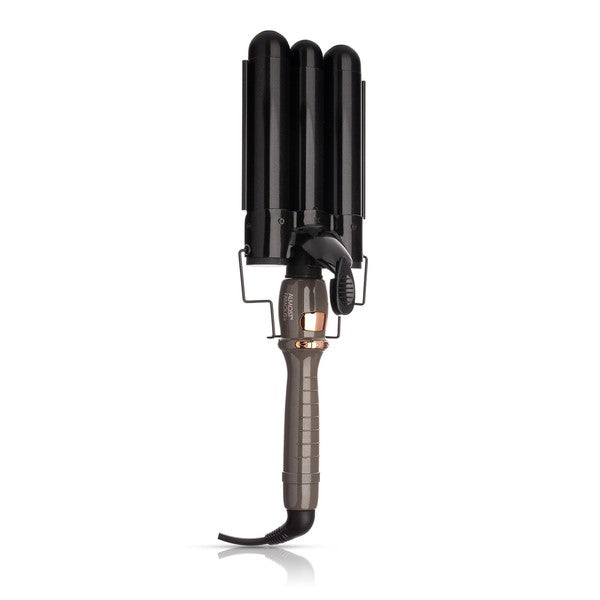 Wave Away Triple Barrel Curler with Tourmaline Ceramic Barrels - Mercantile Mountain