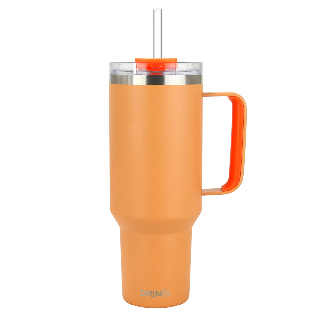 Drinco 40oz BugSur Tumbler with Handle (Cantaloupe) - Mercantile Mountain