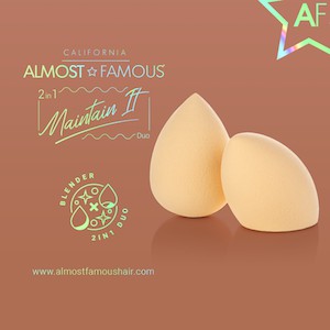 Almost Famous HQ Makeup Blender 2-Pack - Nude - Mercantile Mountain