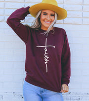 Faith Sweatshirt - Mercantile Mountain