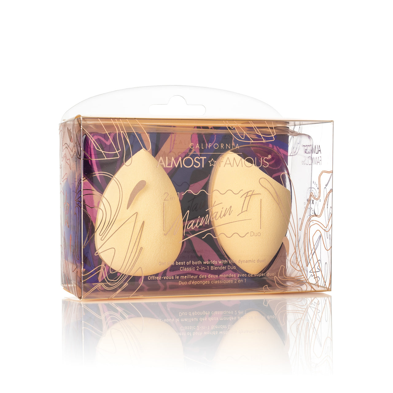 Almost Famous HQ Makeup Blender 2-Pack - Nude - Mercantile Mountain