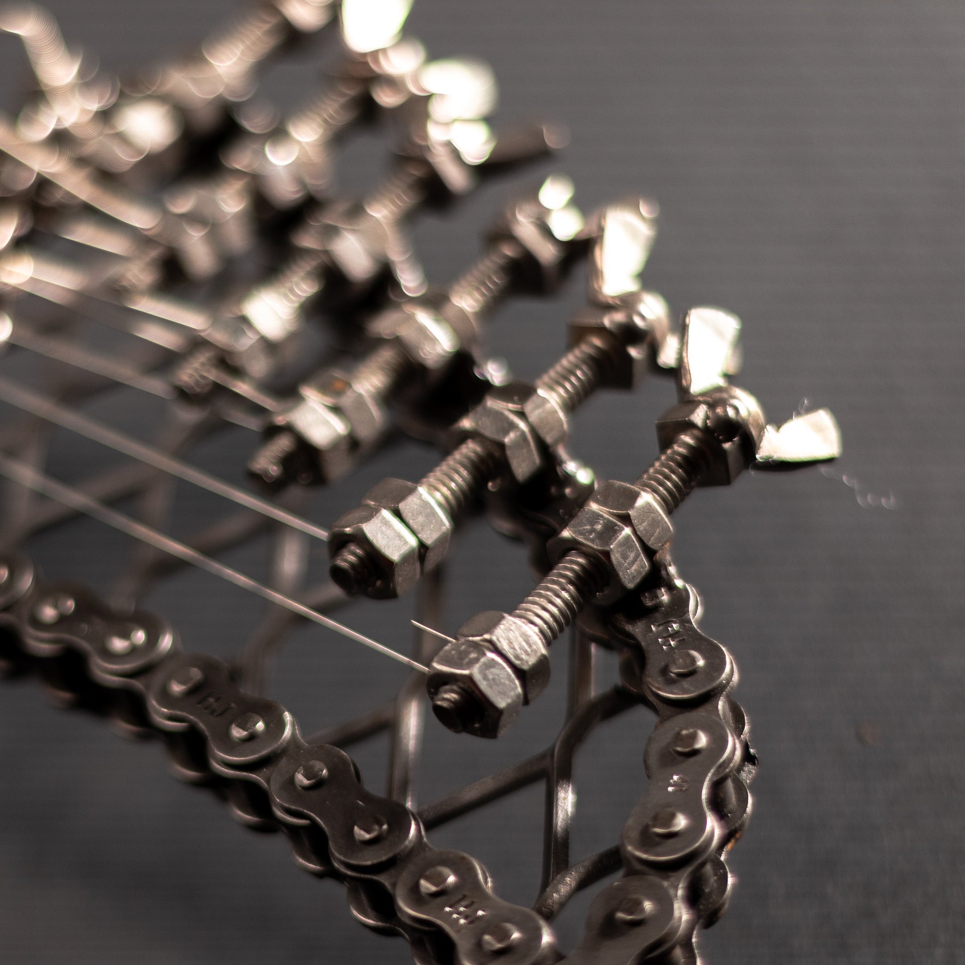 "The Original" Metal Electric Guitar Sculpture Heavy Metal Wall Art - Mercantile Mountain