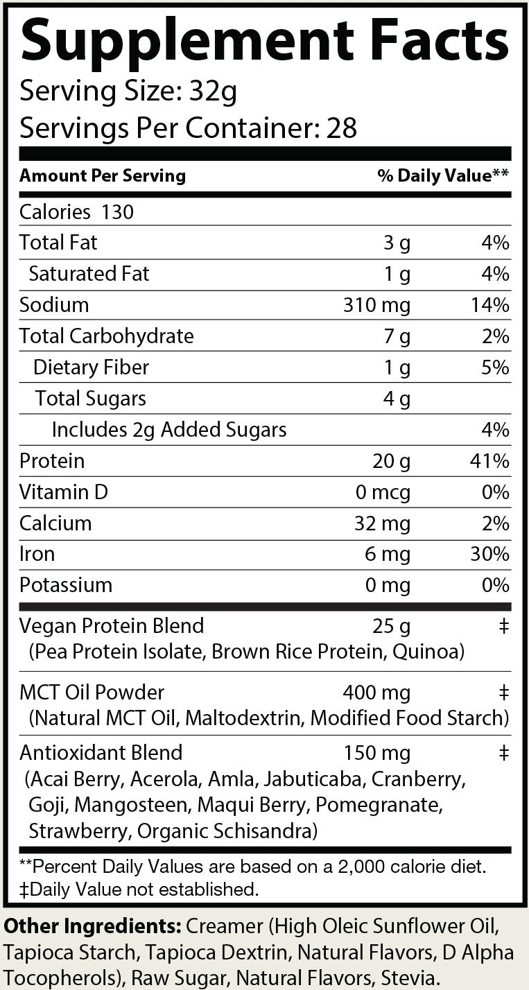 Pure Plant Protein - Vanilla - Mercantile Mountain