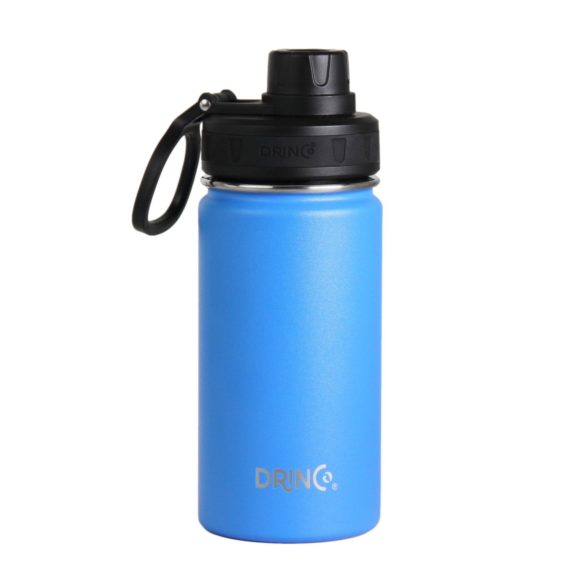 DRINCO® 14oz Stainless Steel Sport Water Bottle - Royal Blue - Mercantile Mountain