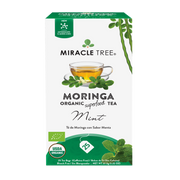 Miracle Tree's Organic Moringa Tea, Mint - Mercantile Mountain