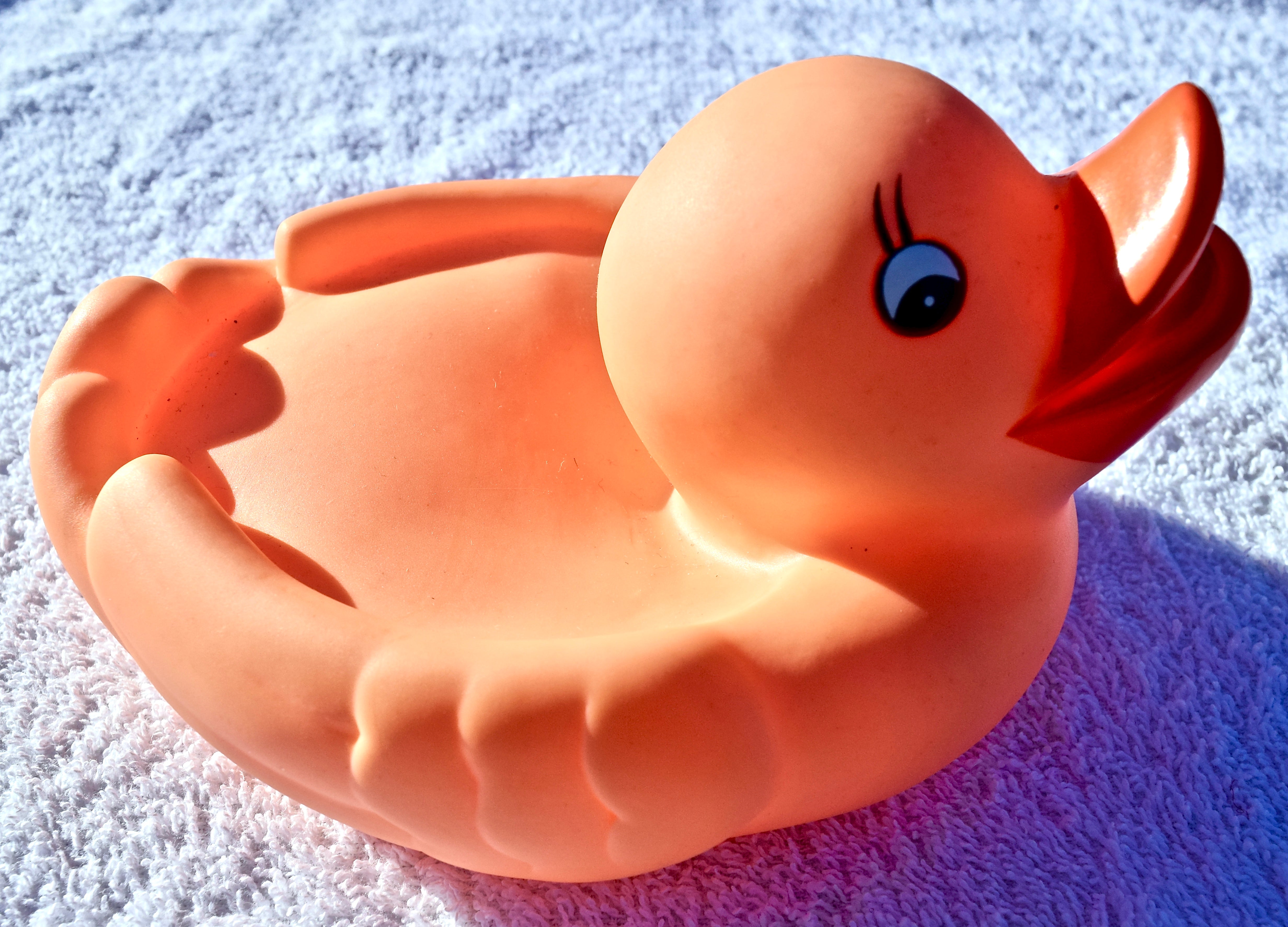 Classic Oversized Real Rubber Duck