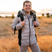 EcoDown Jacket - Men Gray - Mercantile Mountain