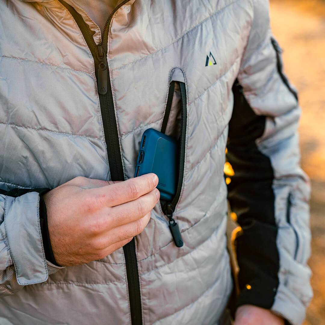 EcoDown Jacket - Men Gray - Mercantile Mountain